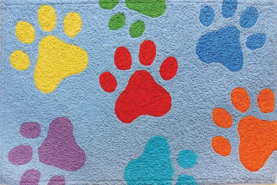 Picture of Colorful Paws  Jellybean Rug®