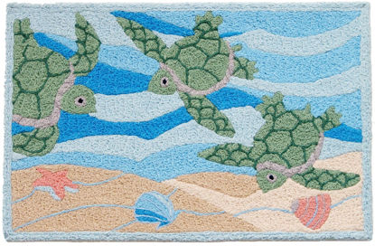 Picture of Turtles Swimming  Jellybean Rug®
