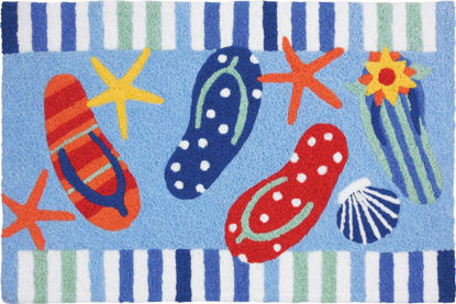 Picture of Starfish & Sandals  Jellybean Rug®