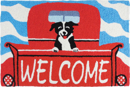 Picture of Welcome Pup  Jellybean Rug®