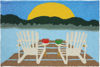 Picture of Sunrise at the Lake  Jellybean Rug®