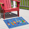 Picture of Colorful Buoys  Jellybean Rug®