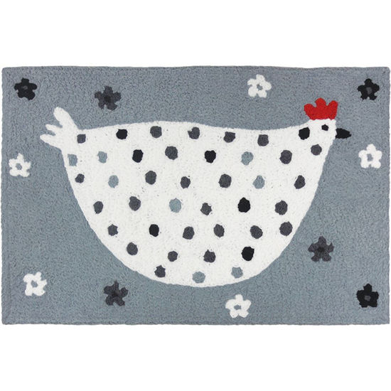 Picture of Cool Grey Chick  Jellybean Rug®