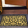Picture of Frontgate-Black & Tan Jellybean Rug®