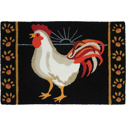 Picture of Sunrise Rooster  Jellybean Rug®