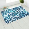 Picture of Blue & Green Ikat Accent