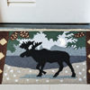 Picture of Northwoods Moose  Jellybean Rug®