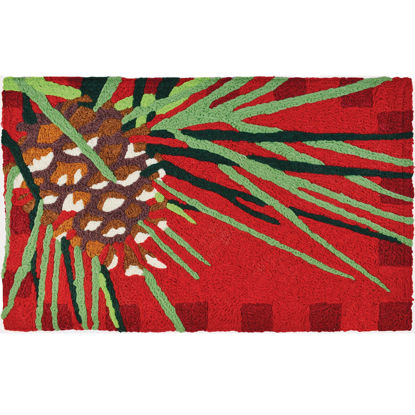 Picture of Pine Cone & Needles Jellybean Rug®