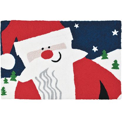Picture of Santa on Snowy Slope