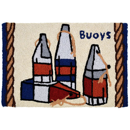 Picture of Americana Buoys  Jellybean® Accent Rug