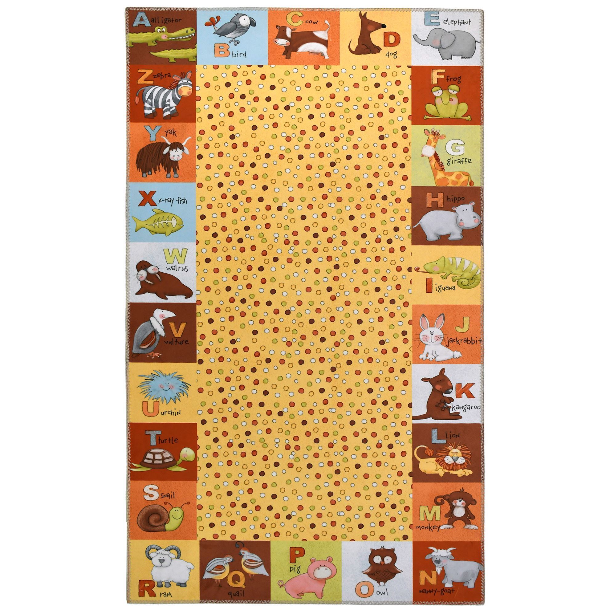 Wholesaler for Gift, Novelty and Indoor/Outdoor Rugs. Alphabet Animals