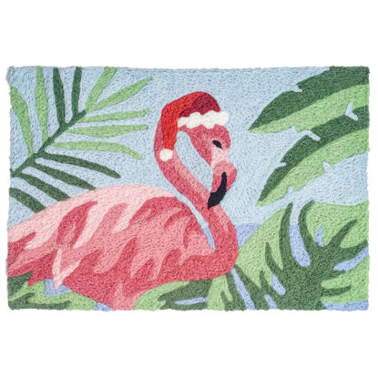 Picture of Festive Flamingo Jellybean Rug®