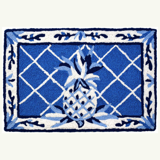 Picture of French Country Pineapple Jellybean Rug®