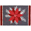 Picture of Poinsettias on Gray Jellybean Rug®