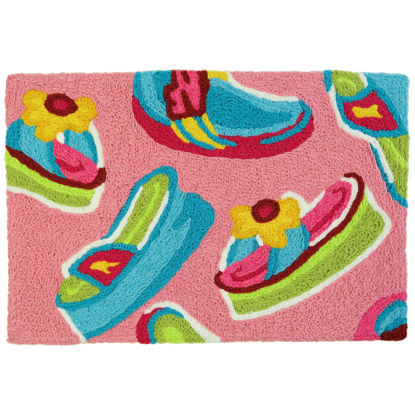 Picture of Beach Party Sandals Jellybean® Accent Rug