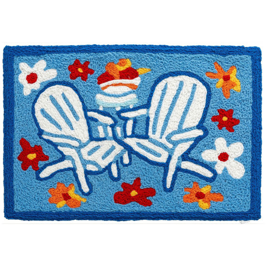 Picture of Adirondack Chairs & Chairs Jellybean Rug®