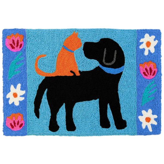 Picture of Black Lab & Buddy Jellybean® Accent Rug