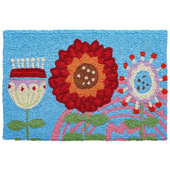Picture of Kaleidoscope Floral Jellybean Rug®
