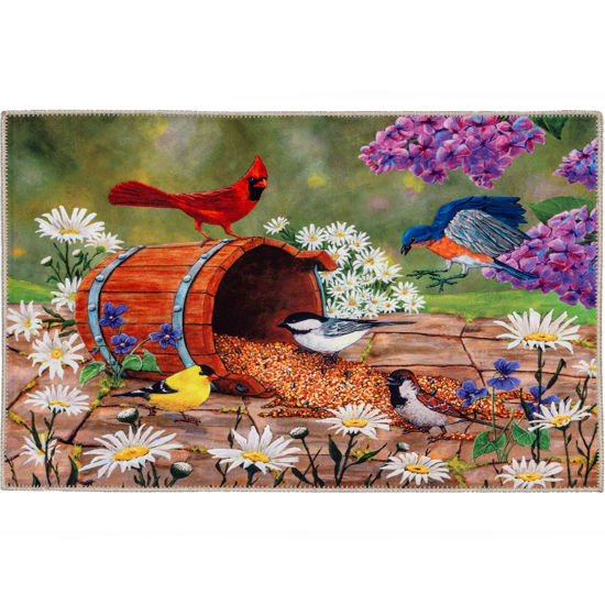 Picture of Bird Seed Barrel Olivia's Home Rug