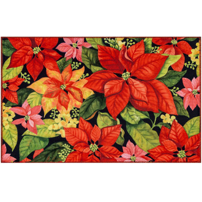 Picture of Poinsettia Garden Olivia's Home Rug