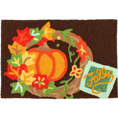 Picture of Fall Wreath Jellybean® Rug