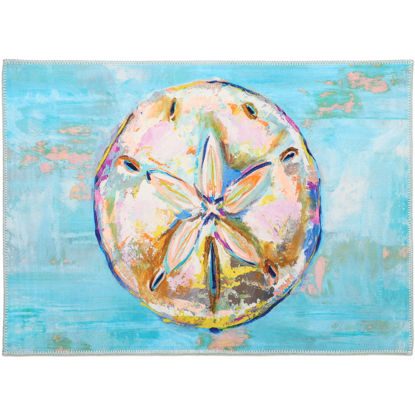 Picture of Painted Sand Dollar Olivia's Home Rug
