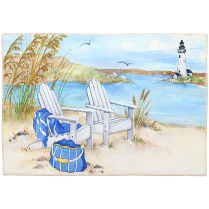 Picture of Picnic by the Lighthouse Olivia's Home Rug