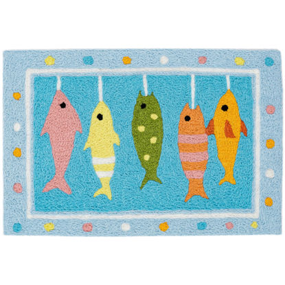 Picture of Line Caught Fish Jellybean® Rug