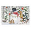 Picture of Joyful Banner Snowman Olivia's Home Rug