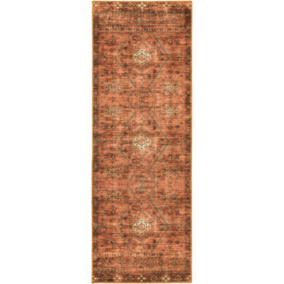 Picture of Sarouk Power Loomed Chenille Rug