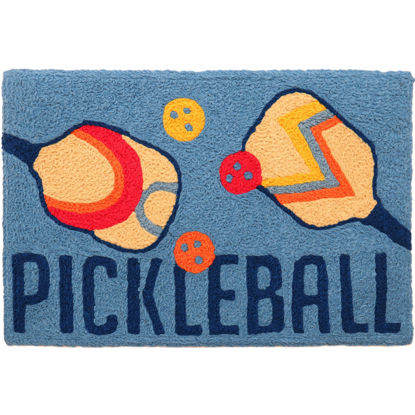 Picture of Pickleball Machine Washable Jellybean® Accent Rug