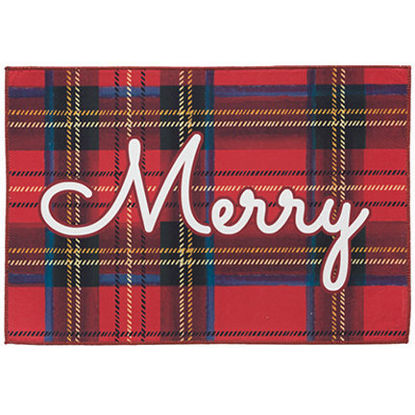 Picture of Merry Plaid Olivia's Home Rug - NEW