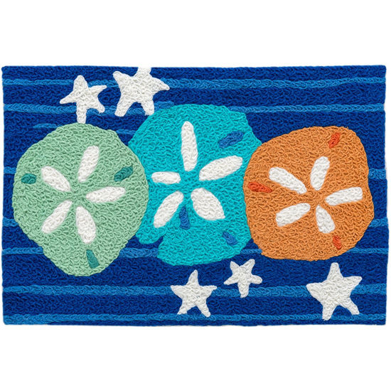 Picture of Multi-Colored Sand Dollars Jellybean® Accent Rug