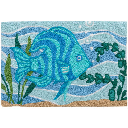 Picture of Undersea Tranquility Jellybean® Accent Rug