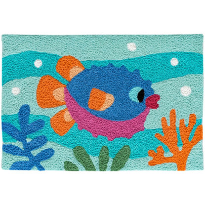 Picture of Funny Fish Lips Jellybean® Accent Rug