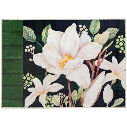 Picture of Blossoming Magnolia Machine Washable Olivia's Home™  Accent Rug