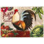 Picture of Fancy Farm Rooster Machine Washable Olivia's Home™  Accent Rug