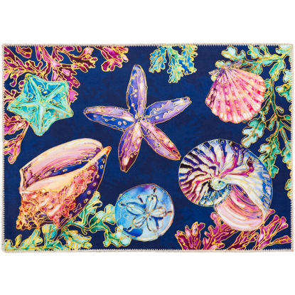 Picture of Magic Shells Machine Washable Olivia's Home™  Accent Rug