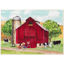 Picture of Red Country Barn Machine Washable Olivia's Home™  Accent Rug