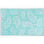 Picture of Palms on Aqua Cozy Living Rug