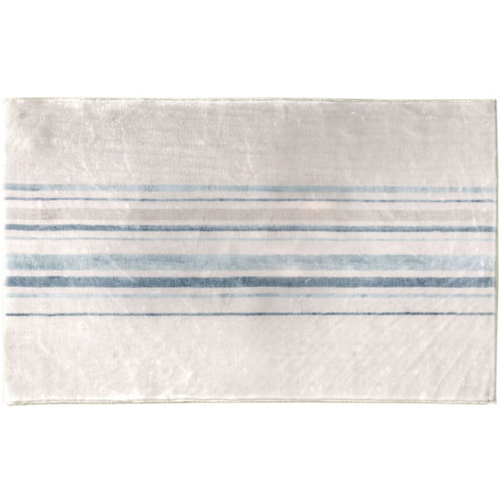 Picture of Canvas Stripe Cozy Living Rug