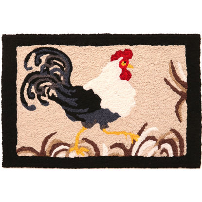 Picture of Fancy Rooster Jellybean Accent Rug