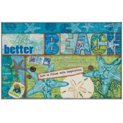 Picture of Better at the Beach Olivia's Home Accent Rug